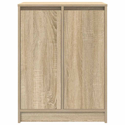 Scarpiera Rovere Sonoma 57x34x76 cm in Legno Multistrato - homemem39