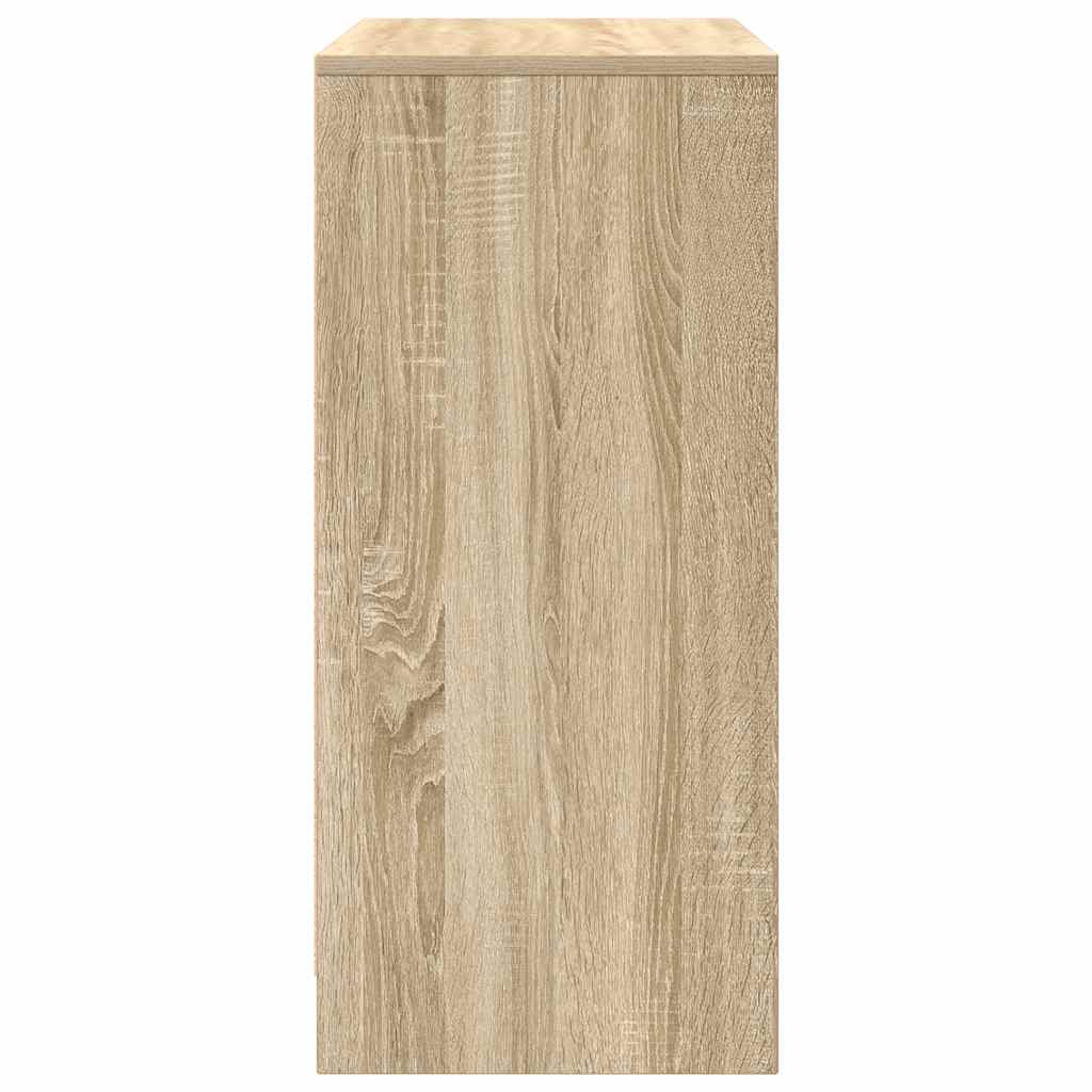 Scarpiera Rovere Sonoma 57x34x76 cm in Legno Multistrato - homemem39