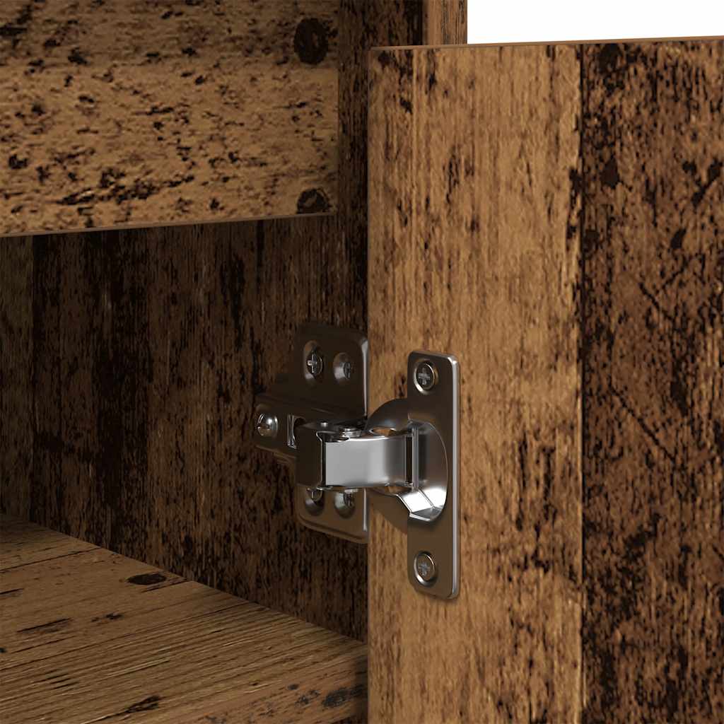 Scarpiera Legno Antico 57x34x76 cm in Legno Multistrato - homemem39