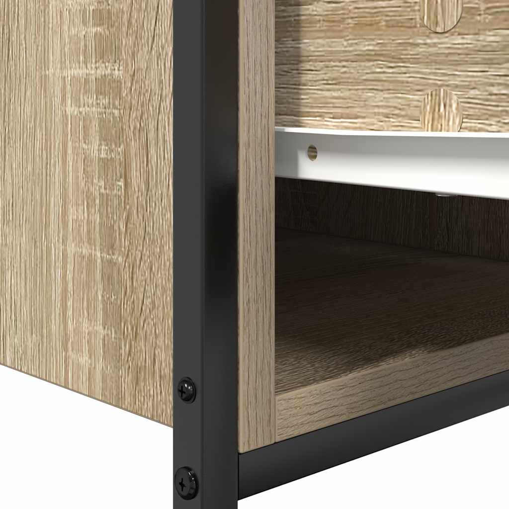 Mobile Lavabo da Bagno con Cassetti Rovere Sonoma 60x34,5x60 cm