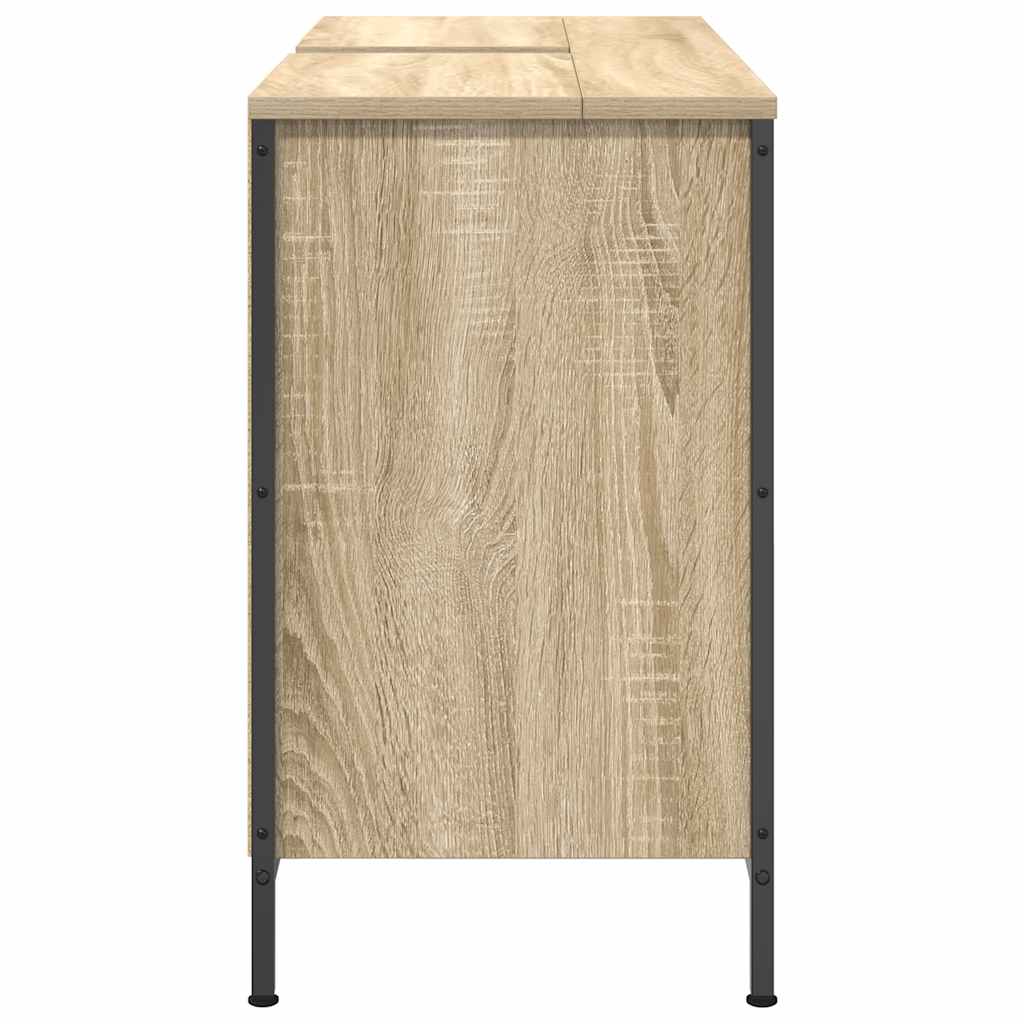 Mobile Lavabo con Cassetti Rovere Sonoma 90x34,5x60 cm | homemem39