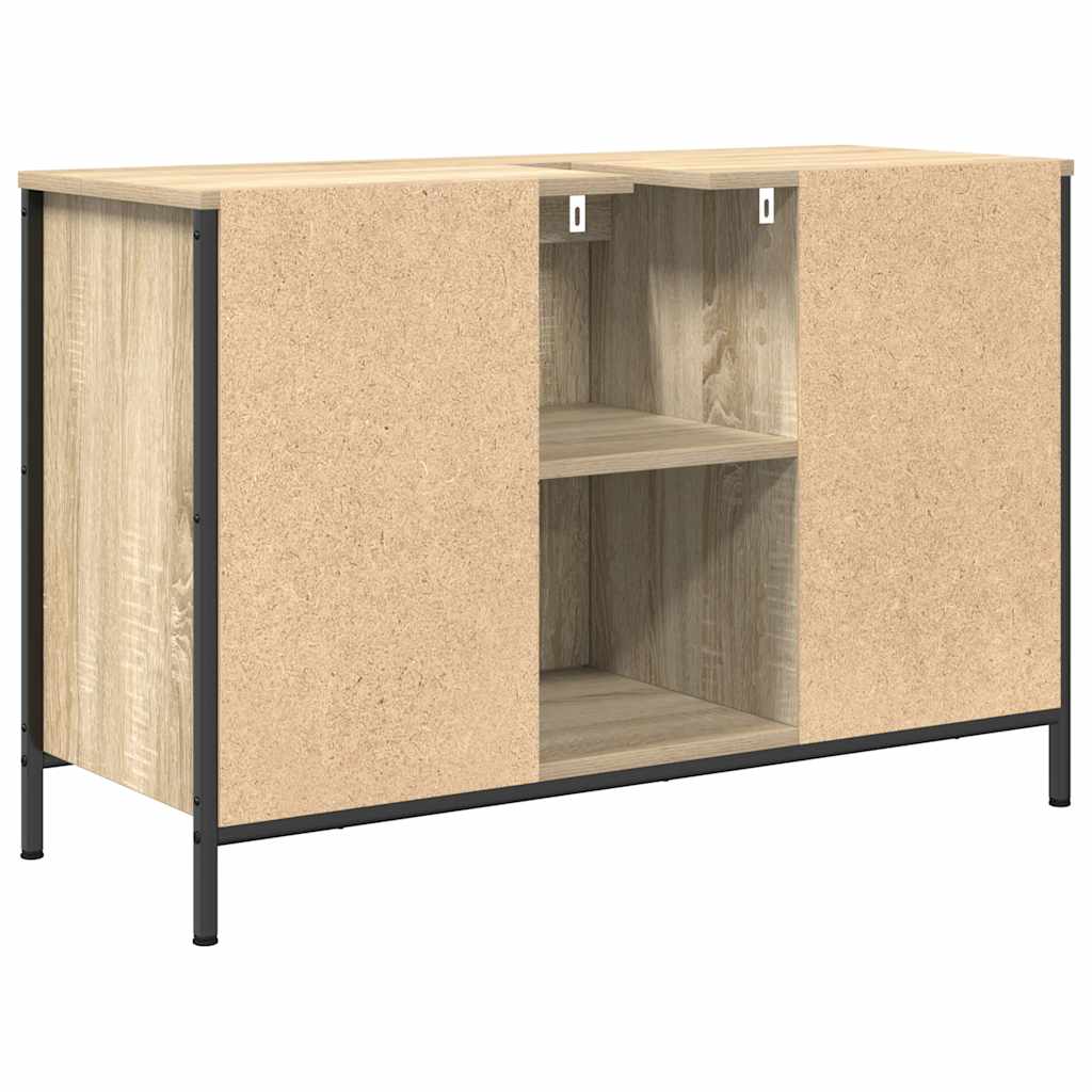 Mobile Lavabo con Cassetti Rovere Sonoma 90x34,5x60 cm | homemem39