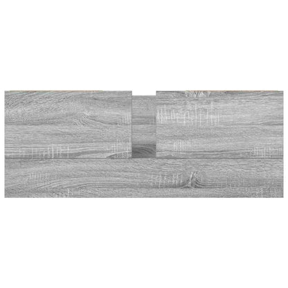Mobile Lavabo con Cassetti Grigio Sonoma 90x34,5x60 cm | homemem39