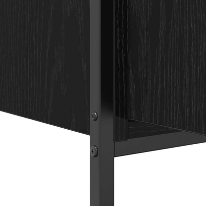 Mobile Lavabo da Bagno Nero 60x34,5x60 cm