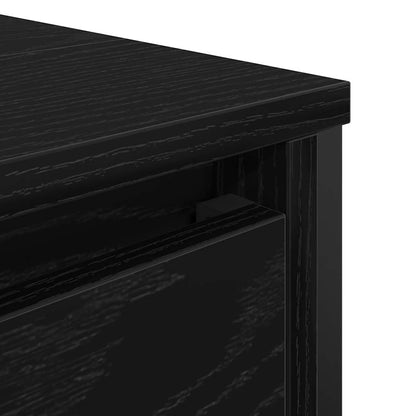 Mobile Lavabo da Bagno Nero 60x34,5x60 cm | homemem39