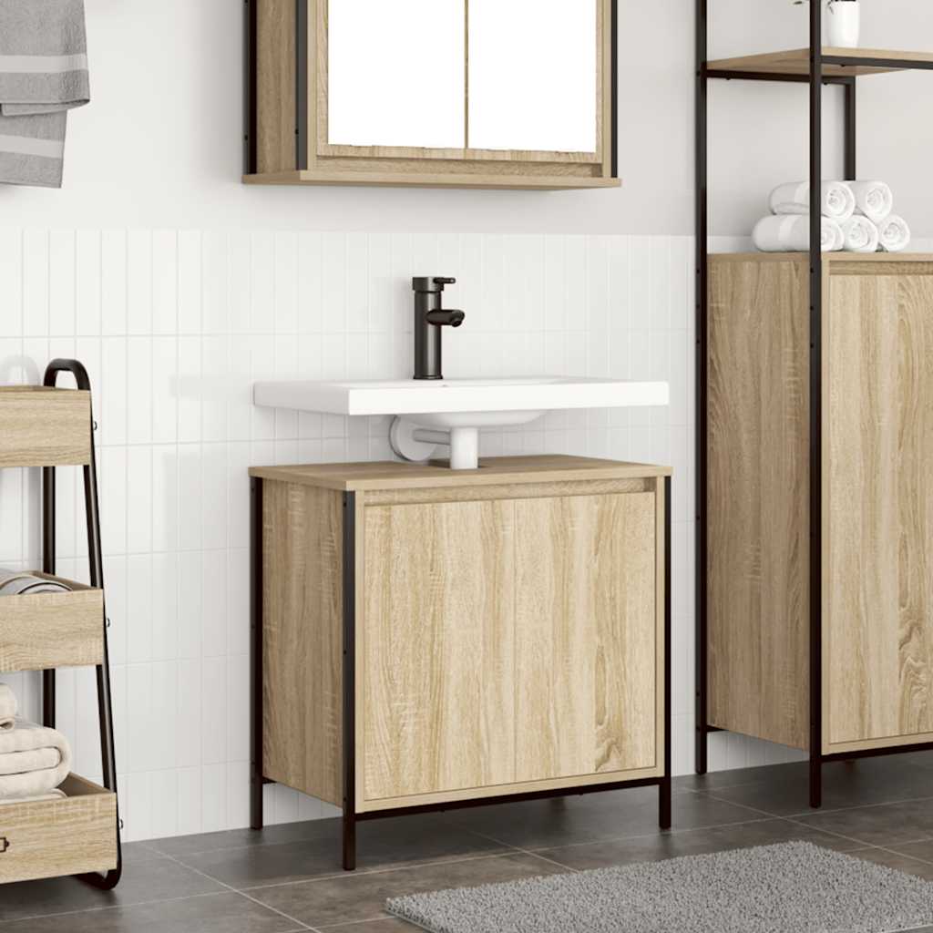 Mobile Lavabo da Bagno Rovere Sonoma 60x34,5x60 cm | homemem39