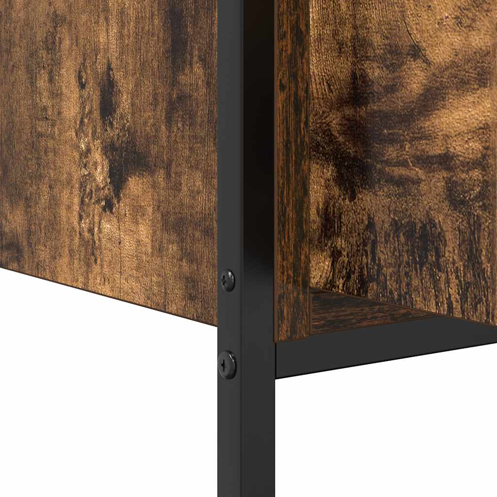 Mobile Lavabo da Bagno Rovere Fumo 60x34,5x60 cm