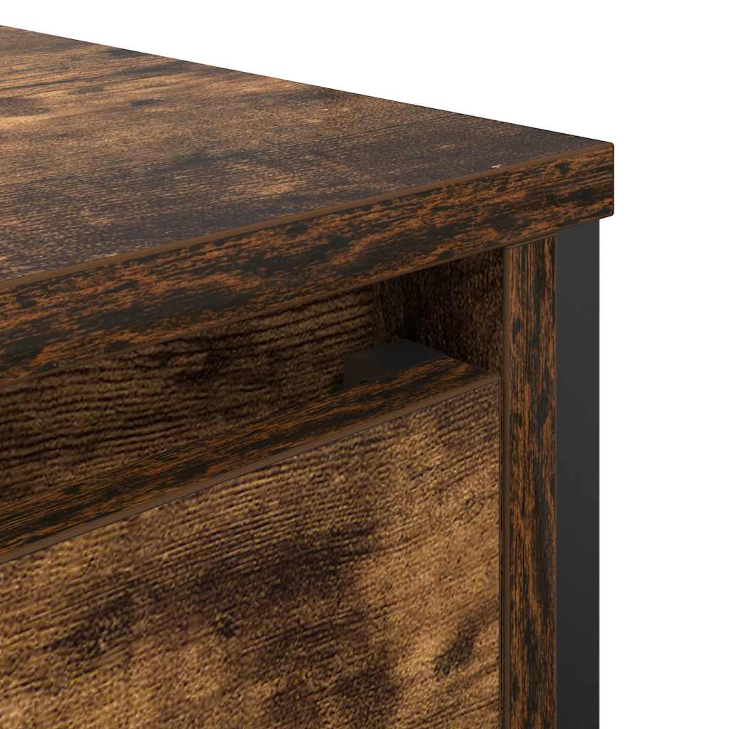 Mobile Lavabo da Bagno Rovere Fumo 60x34,5x60 cm