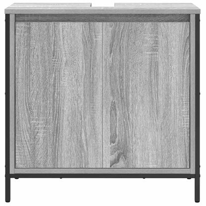 Mobile Lavabo da Bagno Grigio Sonoma 60x34,5x60 cm | homemem39