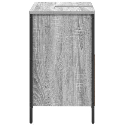Mobile Lavabo da Bagno Grigio Sonoma 60x34,5x60 cm | homemem39