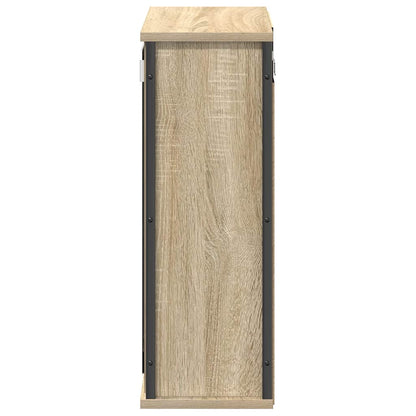 Pensile da Bagno con Specchio Rovere Sonoma 50x21x60 cm | homemem39