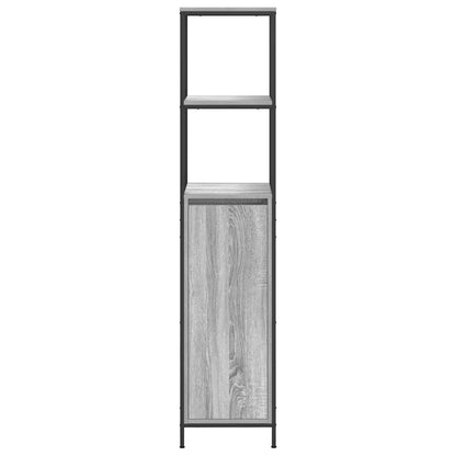 Mobile da Bagno con Ripiani Grigio Sonoma 36x35x165 cm | homemem39
