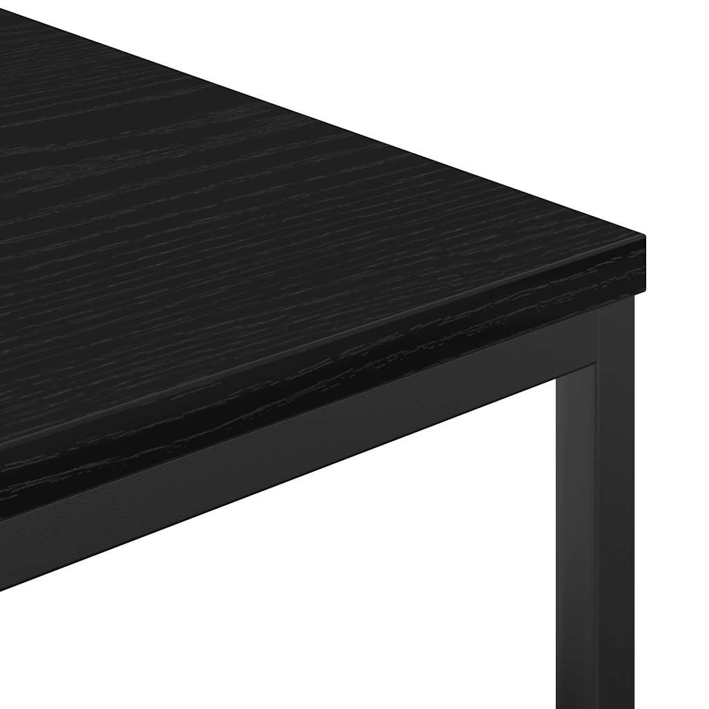 Mobile da Bagno con Ripiani Rovere Nero 36x35x95 cm | homemem39