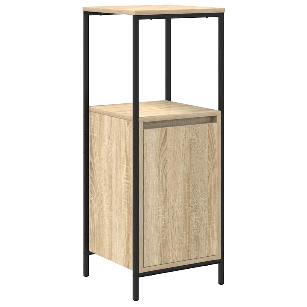 Mobile da Bagno con Ripiani Rovere Sonoma 36x35x95 cm | homemem39