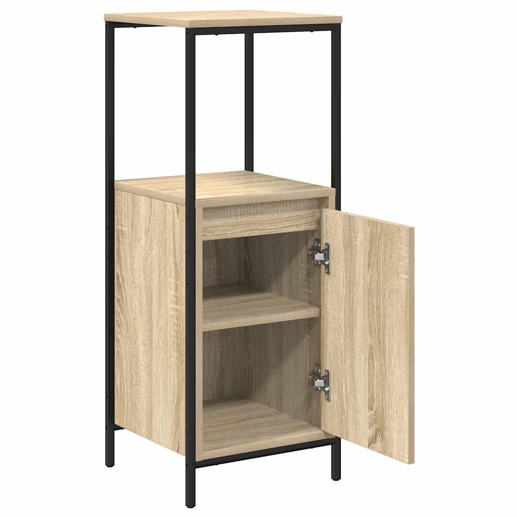Mobile da Bagno con Ripiani Rovere Sonoma 36x35x95 cm | homemem39