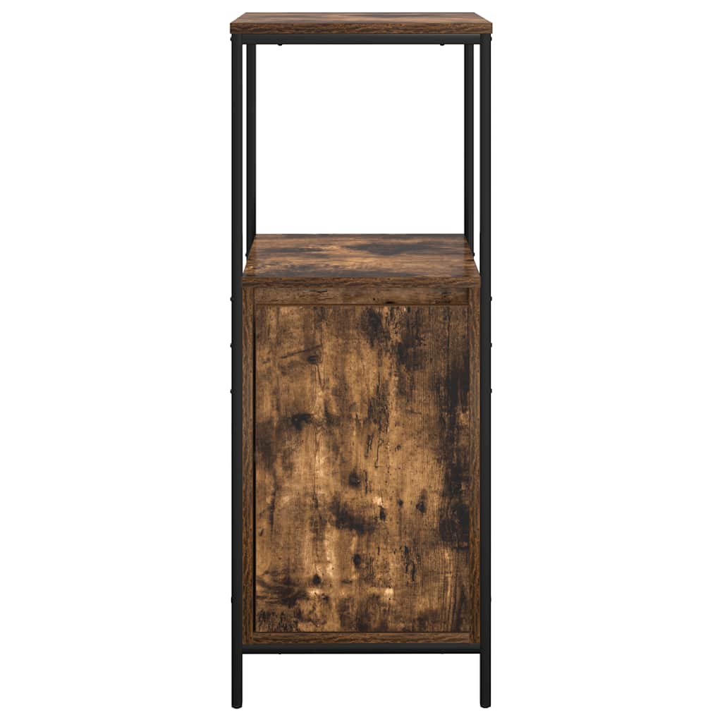 Mobile da Bagno con Ripiani Rovere Fumo 36x35x95 cm | homemem39