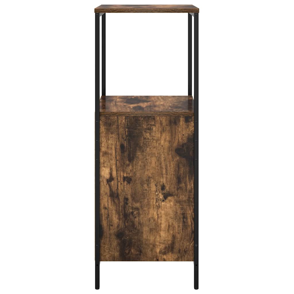 Mobile da Bagno con Ripiani Rovere Fumo 36x35x95 cm | homemem39