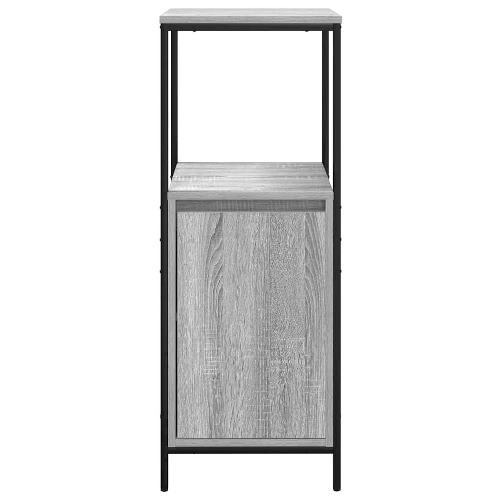Mobile da Bagno con Ripiani Grigio Sonoma 36x35x95 cm | homemem39