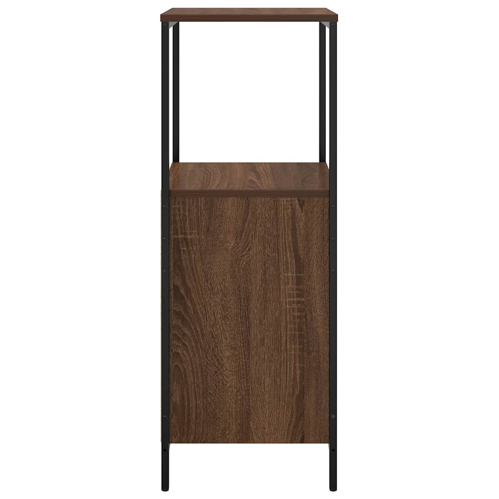 Mobile da Bagno con Ripiani Rovere Marrone 36x35x95 cm | homemem39