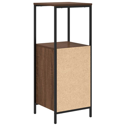 Mobile da Bagno con Ripiani Rovere Marrone 36x35x95 cm | homemem39