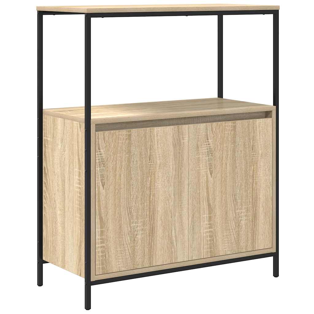 Mobile da Bagno con Ripiani Rovere Sonoma 76,5x35x95 cm | homemem39