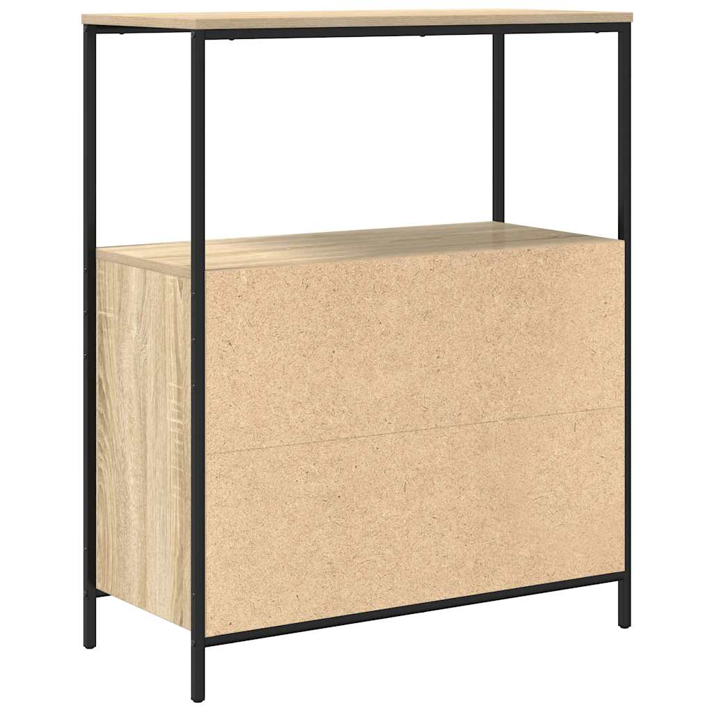 Mobile da Bagno con Ripiani Rovere Sonoma 76,5x35x95 cm | homemem39