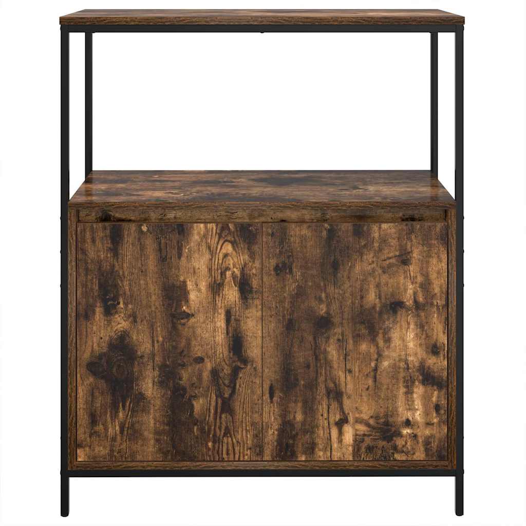 Mobile da Bagno con Ripiani Rovere Fumo 76,5x35x95 cm | homemem39