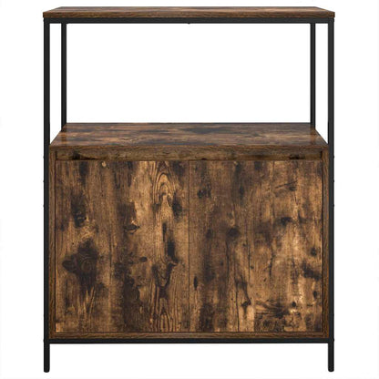 Mobile da Bagno con Ripiani Rovere Fumo 76,5x35x95 cm | homemem39