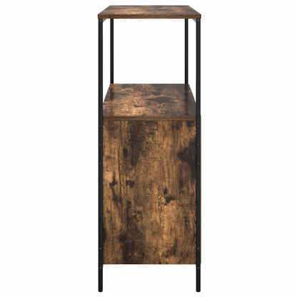 Mobile da Bagno con Ripiani Rovere Fumo 76,5x35x95 cm | homemem39