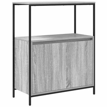 Mobile da Bagno con Ripiani Grigio Sonoma 76,5x35x95 cm | homemem39