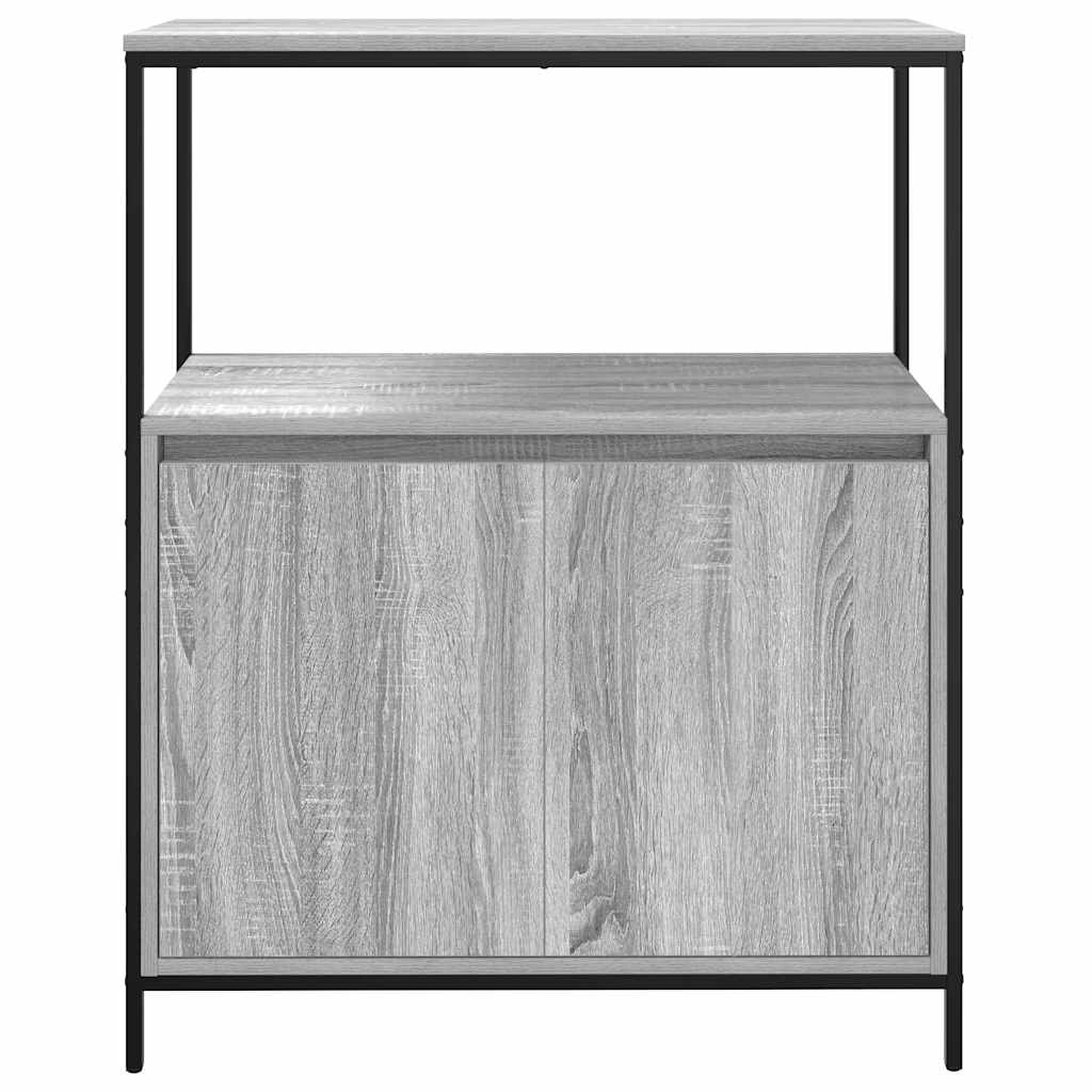 Mobile da Bagno con Ripiani Grigio Sonoma 76,5x35x95 cm | homemem39