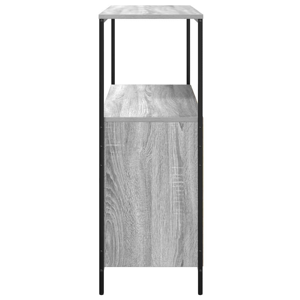 Mobile da Bagno con Ripiani Grigio Sonoma 76,5x35x95 cm | homemem39