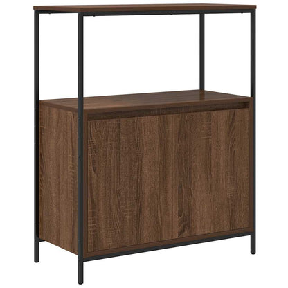 Mobile da Bagno con Ripiani Rovere Marrone 76,5x35x95 cm | homemem39