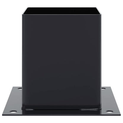 Basi Pali Quadrati 12 pz 101x101 mm Acciaio Verniciato Polvere | homemem39