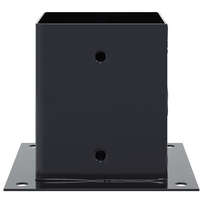 Basi Pali Quadrati 12 pz 121x121 mm Acciaio Verniciato Polvere | homemem39