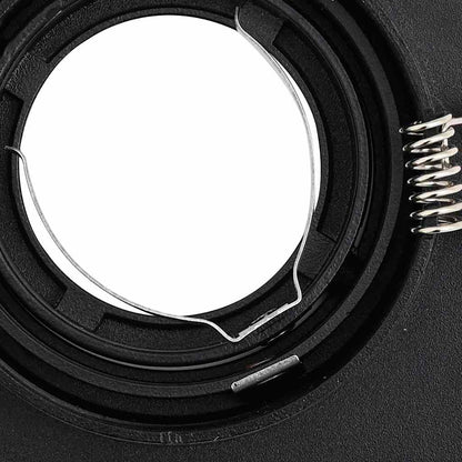 Spotlight 24 pcs Nero 9 x 9 x 2 cm Alluminio