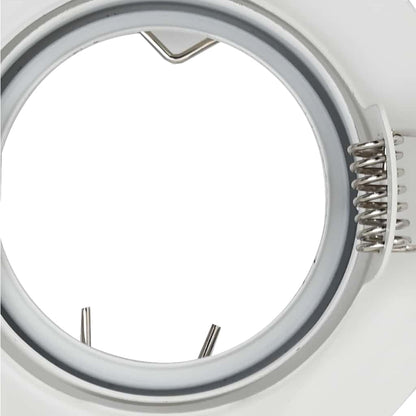 Spotlight 12 pcs Bianco 9 x 9 x 2.5 cm Metallo