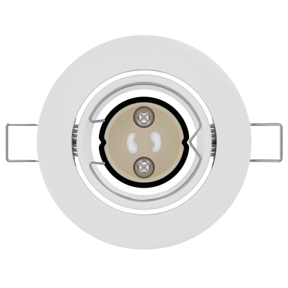 Spotlight 24 pcs Bianco 9 x 9 x 2.5 cm Metallo