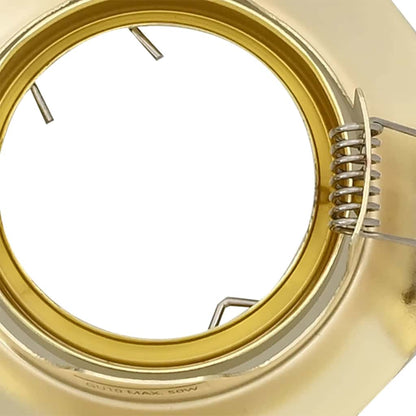 Spotlight 24 pcs Oro 9 x 9 x 2.5 cm Metallo