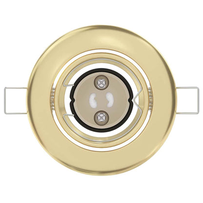 Spotlight 24 pcs Oro 9 x 9 x 2.5 cm Metallo