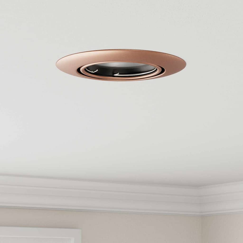 Spotlight 6 pcs Rame 9 x 9 x 2.5 cm Metallo