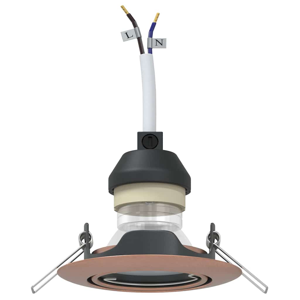 Spotlight 12 pcs Rame 9 x 9 x 2.5 cm Metallo