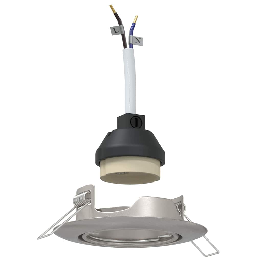 Spotlight 6 pcs Argento 9 x 9 x 2.5 cm Metallo