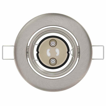 Spotlight 12 pcs Argento 9 x 9 x 2.5 cm Metallo