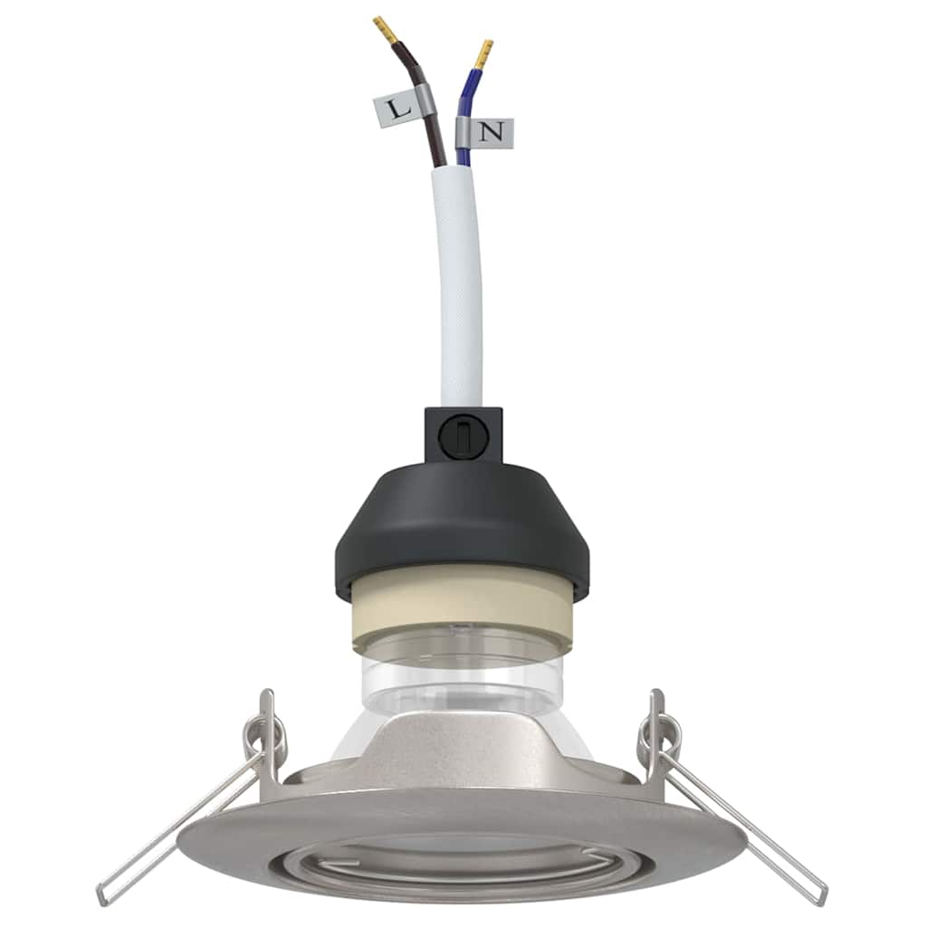 Spotlight 12 pcs Argento 9 x 9 x 2.5 cm Metallo