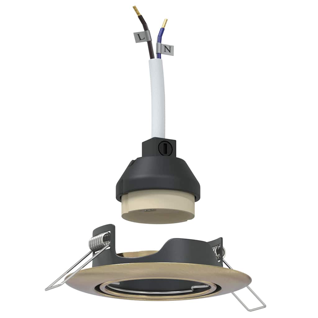 Spotlight 6 pcs Ottone 9 x 9 x 2.5 cm Metallo