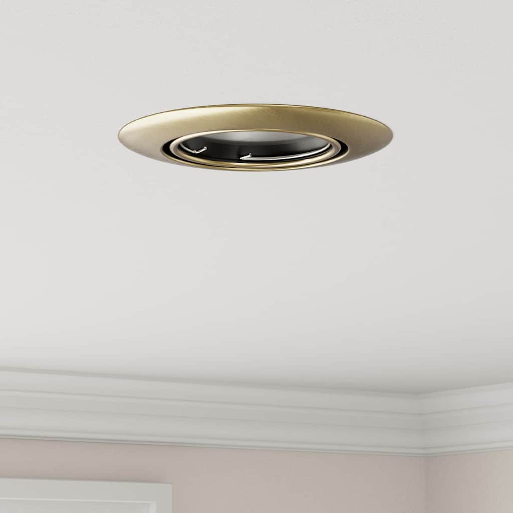 Spotlight 12 pcs Ottone 9 x 9 x 2.5 cm Metallo