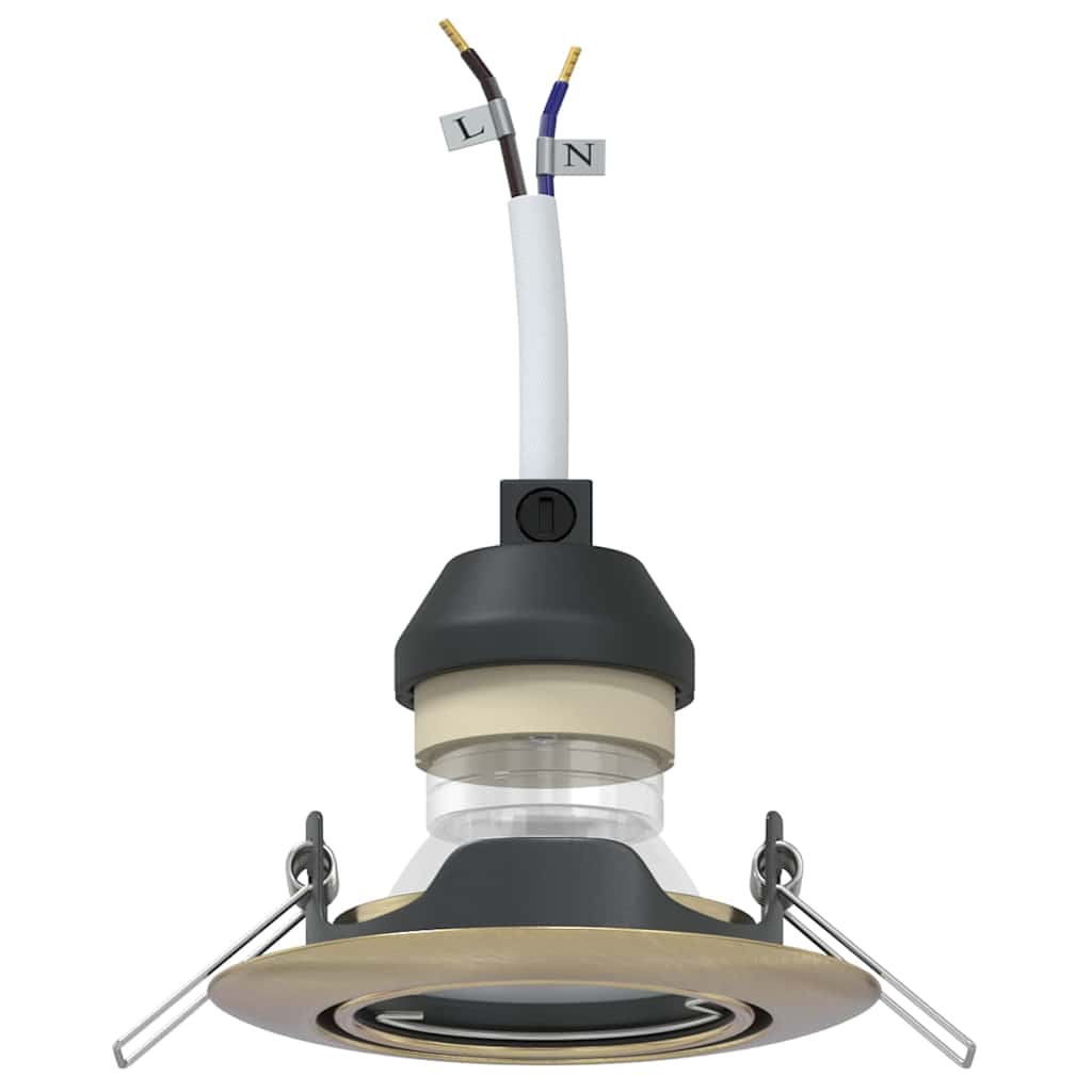 Spotlight 12 pcs Ottone 9 x 9 x 2.5 cm Metallo