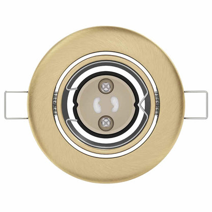 Spotlight 24 pcs Ottone 9 x 9 x 2.5 cm Metallo