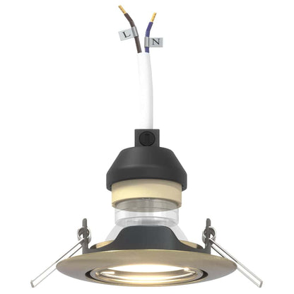 Spotlight 24 pcs Ottone 9 x 9 x 2.5 cm Metallo